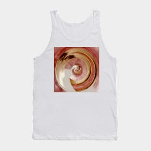 pink and gold whirl Tank Top